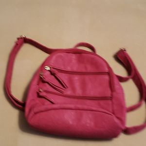Small backpack style purse